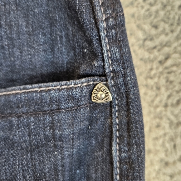 Kut From The Kloth Dark Blue Denim, Jean Skirt Sz 8. - Picture 5 of 10